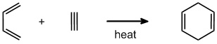 alkyne dienophiles give 1,4-cyclohexadienes