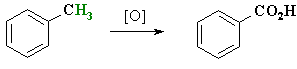 oxidation of benzylic CH
