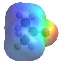 electrostatic potential for propanone