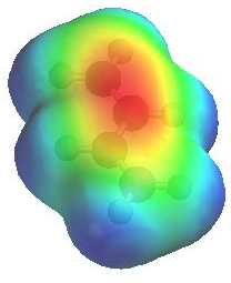 electrostatic potential of 1,3-butadiene