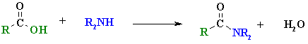 preparation of amides from carboxylic acids