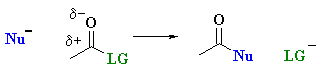 nucleophilic acyl substitution