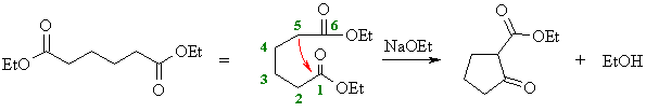 Dieckmann condensation