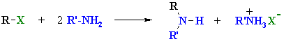 alkylation of an amine