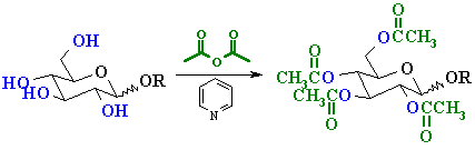 an example of methylating a carbohydrate