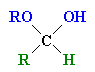 structure of a hemi-acetal