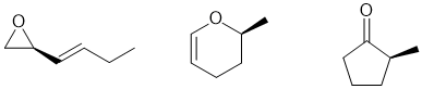 cyclic chiral c6h10o