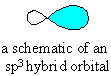 a sp3 hydrid orbital