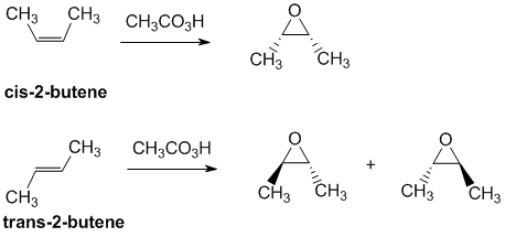 epoxide stereochemistry