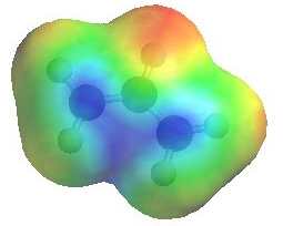 electrostatic potential of allyl cation