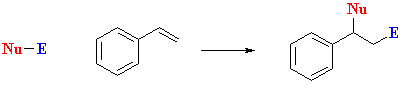 addition to alkenylbenzenes (styrenes)