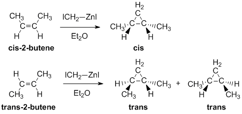 cyclopropanation stereochemistry