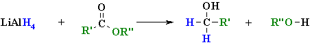 reduction of carboxylic acids using LiAlH4