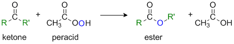 Baeyer-Villager of an ketone