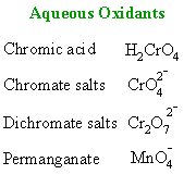 oxidising reagents for aldehydes