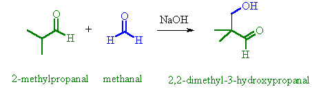 a mixed aldol reaction
