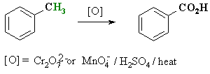 oxidation of benzylic CH