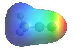 electrostatic potential of acetonitrile