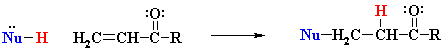 conjugate or 1,4-addition to a conjugated carbonyl system