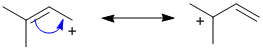 allylic carbocation resonance