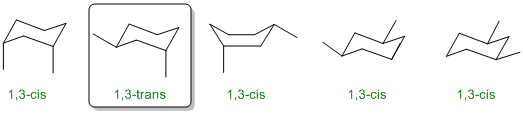 disubs cyclohexanes