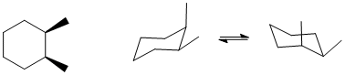 disubs cyclohexane chair conformations