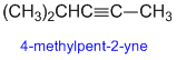4-methylpent-2-yne