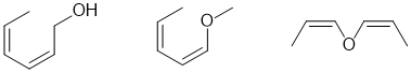 conjugated c6h10o