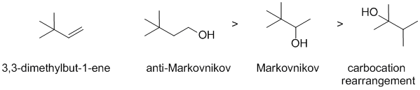 hydroboration/oxidation reaction