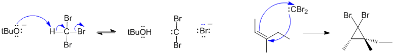 cyclopropanation with dibromocarbene